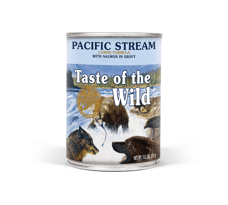 Pacific Stream Canine Formula with Salmon in Gravy (Canned)