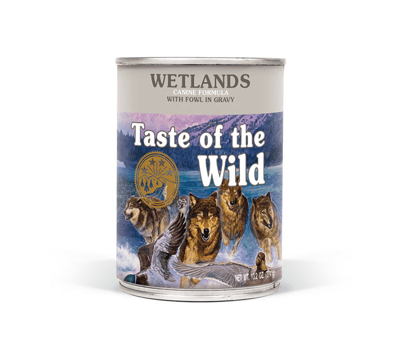 Wetlands Canine Formula with Fowl in Gravy (Canned)